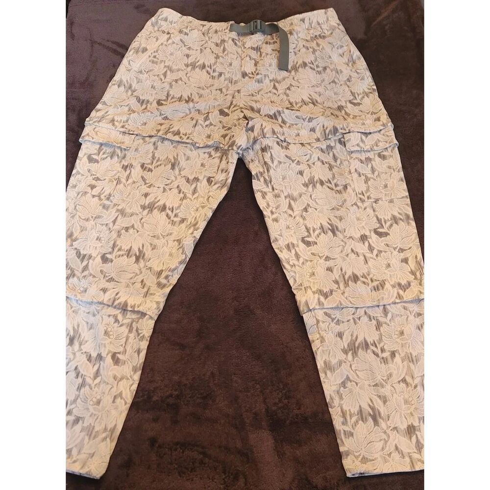 Athleta 18 Ethereal Bloom Trekkie Convertible Hike 3 in 1 Pant #988053